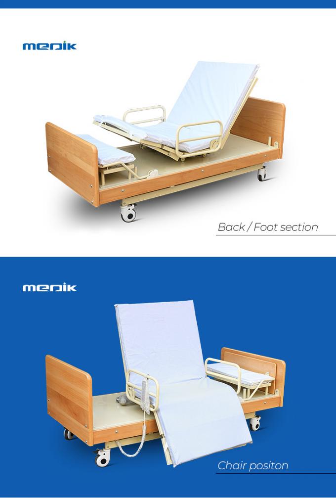 Drehen drehendes Krankenhaus-Bett der häuslichen Pflege seitliche