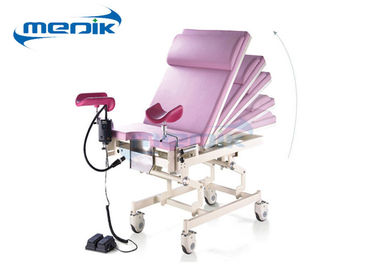 Krankenhaus-Prüfungs-Gynäkologie-Stuhl-Rückenlehne justierbar mit Fuß-Schalter