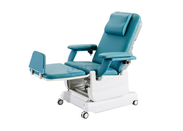 Grüner beweglicher Blutspend-Stuhl, elektrischer Blut-Zeichnungs-Stuhl
