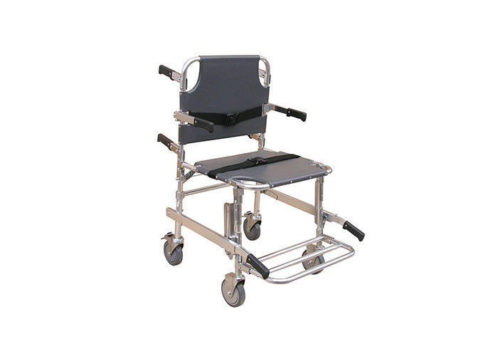 Krankenhaus-Notmetallbequeme tragbare zusammenklappbare medizinische hochklappbare Stuhl-Treppen-Bahre