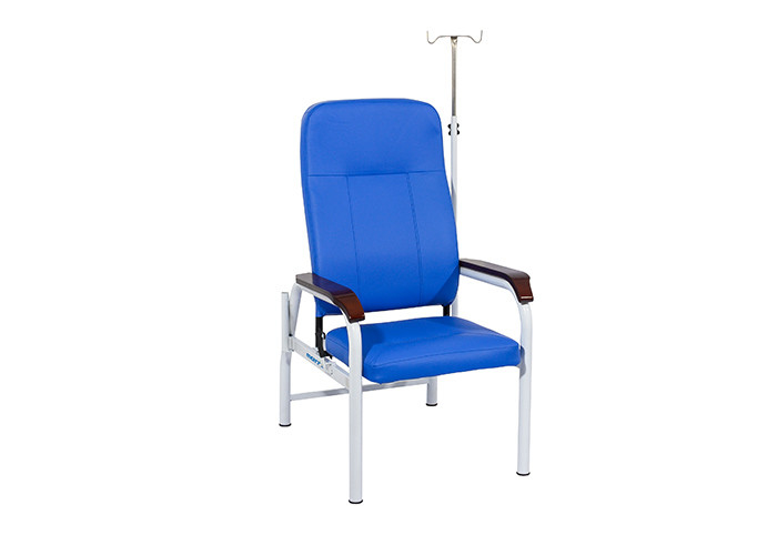 Krankenhaus-Möbel PU schäumen klinischer Stuhl der Infusions-IV mit Armlehne