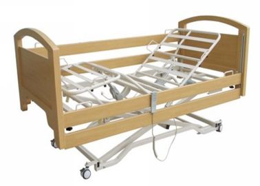 Ultra niedrige Betten der häuslichen Pflege mit hölzernem Seitenschienen-Direktübertragungs-Prüfer Melamined