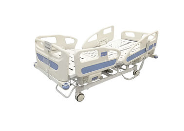 Behandeltes elektrisches Rostschutzbett des Krankenhaus-ICU mit einem einzelnen Knopf für Herzstuhl-Position