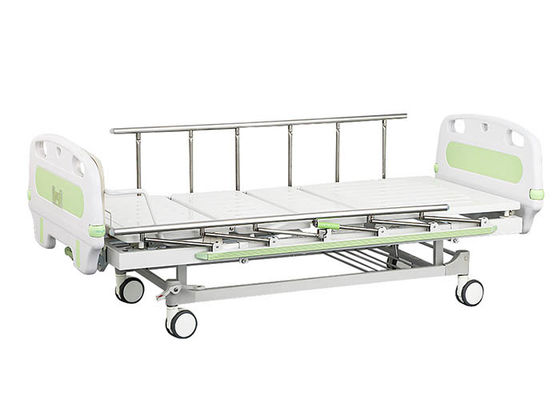 2 Funktions-medizinisches manuelles Krankenhaus-Bett, zentrale Bremssystem-Gießmaschinen