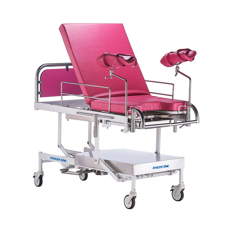 Krankenhaus-hydraulisches Lieferungs-Arbeitsbett weibliche Mutterschaftsbirthing-Betten mit manueller reizbarer Trendelenburg-Funktion