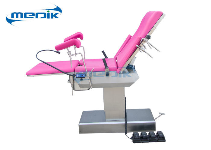 Elektrischer gynäkologischer Geburts- Bett-Gynäkologie-Stuhl mit Fuß-Schalter