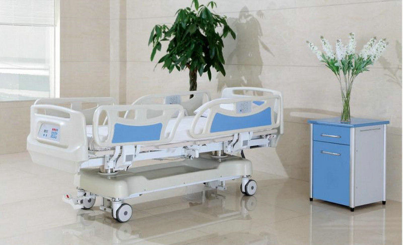 Geduldiges Bett des Krankenhaus-ICU für Hauptgebrauch, ABS Kopf und Trittbrett