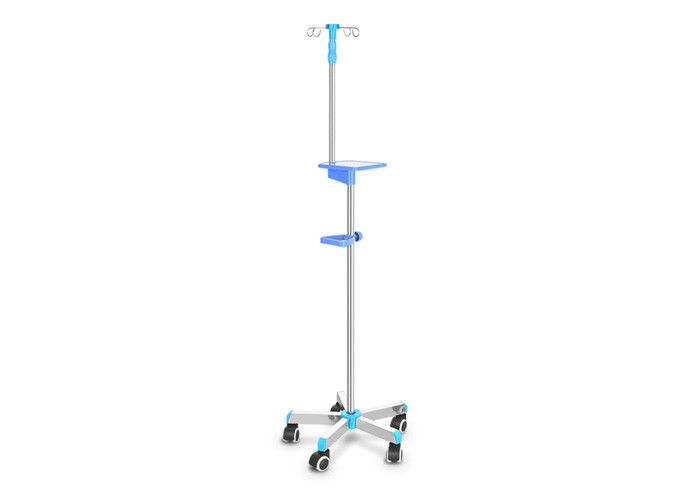 Höhen-justierbarer Edelstahl IV Pole mit Gießmaschinen für Krankenhaus