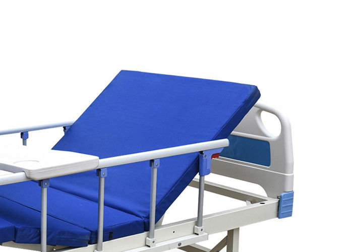 Zwei reizbare medizinische Krankenstations-Bett-Rückenlehne justierbar mit Speisetische