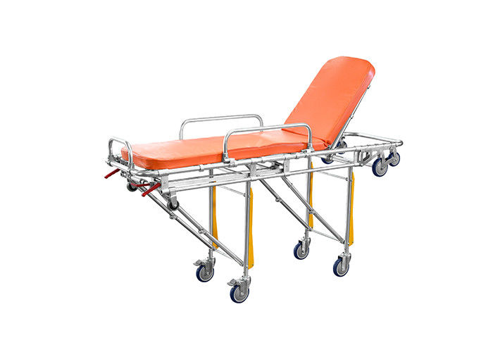 Bewegliche medizinische justierbare Rückenlehne-automatische ladende Krankenwagen-Bahre