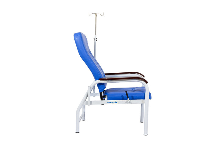 Krankenhaus-Möbel PU schäumen klinischer Stuhl der Infusions-IV mit Armlehne