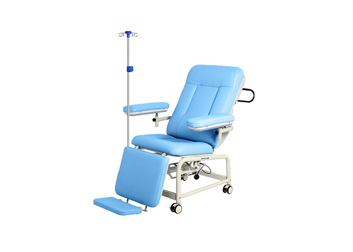 YA-DS-M05B manueller Blut-Spenden-Stuhl-Antiverschmutzen mit Schemel