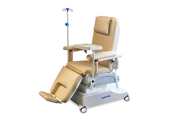 Elektrischer medizinischer Transfusions-Blut-Spenden-Stuhl auf Last der Rad-240kgs